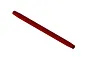 A red anodized aluminium centre chassis brace for ARRMA 1/5 8S RC vehicles, shown against a plain white background.