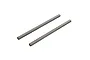Two ARRMA 5x96mm hinge pins for 1/5 8S BLX RC vehicles, shown as smooth, silver-toned metal cylinders against a white background.
