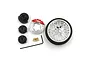 Yeah Racing Silver Aluminium Type B Transmitter Steering Wheel Set YA-0626SV