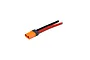 Spektrum 100mm 10AWG Female IC5 To Wire Connector SPMXCA510