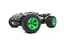 Maverick 1/10 Quantum XT Silver & Green Painted Body Shell w/ Decals 150179