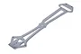Maverick Aluminium Upper Chassis Plate - Gunmetal MV22627