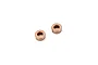Two small cylindrical copper-colored Oilite bushings for RC vehicles shown against a white background.