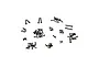ECX 1/10 2WD Screw Set 64Pcs ECX1061