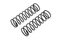 Maverick Black 16x65x1.3mm 8 Coil Shock Springs 2Pcs 150154