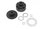 Maverick differential case set including a plastic housing, lid, metal shims, and plastic gaskets on a white background.