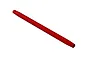A red anodized aluminium centre front upper chassis brace for ARRMA 1/5 scale RC vehicles.