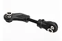 A Traxxas 41mm complete turnbuckle featuring a threaded metal rod with black plastic rod ends and silver metal pivot balls.