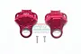 GPM Aluminium Front or Rear Differential Output Yokes 2Pcs - Red MAG012-R