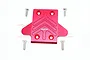 GPM Aluminium Rear Chassis Skid Plate - Red MAK331R-R