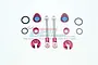 GPM Aluminium Front Shocks Rebuild Kit - Red MAG102F/KIT-R