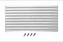GPM Silver Stainless Steel Front Grill SCX3ZSP6-OC