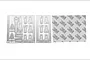 GPM Silver Stainless Steel TRX-4 Defender Door Hinge Set SCX3ZSP3-S