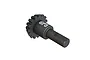 A hardened steel 15T straight cut GP5 differential pinion gear for ARRMA RC vehicles, shown against a white background.