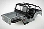 HSP Jeep CJ Grey Painted Body Shell w/ Roll Cage P86220-2