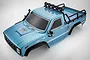HSP 1/10 Pioneer Glacier Blue Painted Body Shell w/ Accessories P86200-1T