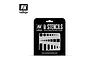 Vallejo Aircraft Access Trap Doors Stencil ST-AIR003