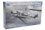Trumpeter 1/32 scale Messerschmitt Bf 109G-6 (Late) plastic model kit box art showing a German fighter plane in flight.