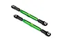 Traxxas 73mm Green Aluminium Rear Turnbuckle Set 3644G