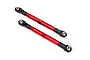 Traxxas 87mm Red Aluminium Toe Linkages Set 6742R