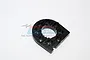 GPM Black Aluminium TT-01 Motor Mount Plate/Heat Sink 1Pc TT018-BK