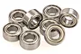 HSP 5x10x4mm Metal Shielded Ball Bearings 8Pcs R86047