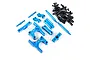 Yeah Racing Tamiya CC-01 Blue Aluminium Rear Four Link Conversion Set TACC-003BU