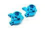 Yeah Racing Tamiya TT02B Blue Aluminium Steering Hubs 2Pcs TATT-004BU