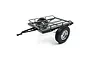 Yeah Racing 1/10 Black Heavy Duty Metal Leaf Spring Hitch Mount Trailer YA-0640