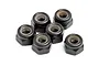 Maverick Black 3mm Nyloc Nuts 6Pcs MV22062