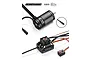 Hobbywing XeRun AXE 550 R2 3300Kv sensored brushless motor and ESC combo with wiring and power switch.