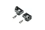 Losi Black Aluminium Rear Hub Set 4Pcs LOS311005