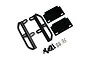 Yeah Racing Black Metal SCX24 Rock Rails Set AXSC-041