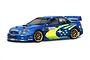 HPI 1/10 2004 Subaru Impreza WRC Unpainted Body Shell 17505