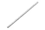 A silver-coloured metal hexagonal drive shaft for an RC vehicle, shown on a plain white background.