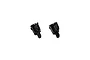 Two black differential cups for BlackZon 1/12 scale RC vehicles, shown against a plain white background.