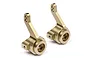 Maverick Gold Aluminium 1/10 Strada Steering Hubs 2Pcs MV22803