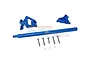 GPM Blue Aluminium 1/10 Hoss 4X4 VXL Centre Brace Bar & Mount w/ Hardware HS025-B