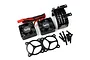 Yeah Racing Black Aluminium 540/550 Motor Heat Sink w/ Twin Tornado High Speed Fans Set YA-0643BK