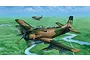 Box art illustration of two Douglas A-1 Skyraider aircraft flying over a green landscape with a winding river.