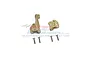 GPM Brass TRX-4 Front Suspension Link Axle Mount Set TRX4008X-OC