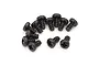 Blackzon 2.3x4mm Coarse Thread Button Head Screws 12Pcs 540055
