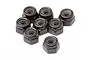 Maverick Black 2.5mm Nyloc Nuts 8Pcs MV25034