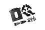 Yeah Racing Black Aluminium SCX24 Front & Rear Adjustable Shock Mounts w/ ESC Mounting Plate & Hardware AXSC-049