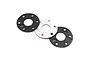 Yeah Racing 1x3mm Black Aluminium 540 Motor Spacer Heatsink 3Pcs YA-0463BK