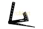 Yeah Racing Black Aluminium 3 in 1 Camber Gauge YT-0056BK