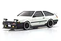 Kyosho Mini-Z Sprinter Trueno AE86 GTV RC Drift Car Electric AWD RTR - White 32623GTV