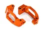 Traxxas 1/10 Maxx 4S Orange Aluminium Hub Carrier w/ Hardware 2Pcs 8932A