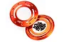 Rovan Orange Aluminium HD 4.7" Outer Beadlocks 2Pcs w/ Hardware 95267A