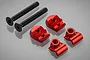 Rovan Orange Aluminium Front Sway Bar Mount Set 852552A